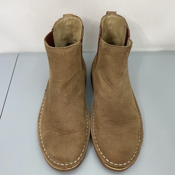 L.L. Bean Stonington Chelsea Ankle Boots Booties Leather Brown Womens 7 - Picture 4 of 13